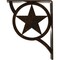 Ekena Millwork Austin Wrought Iron Bracket, (Triple center brace), Antiqued Bronze 2"W x 7 1/2"D x 10"H BKTM02X07X10TAUABZ - alternate 6